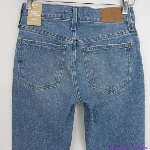 NEW Madewell The Mid-Rise Perfect‎ Vintage Jean in Enmore Wash, 24 - Picture 7 of 16